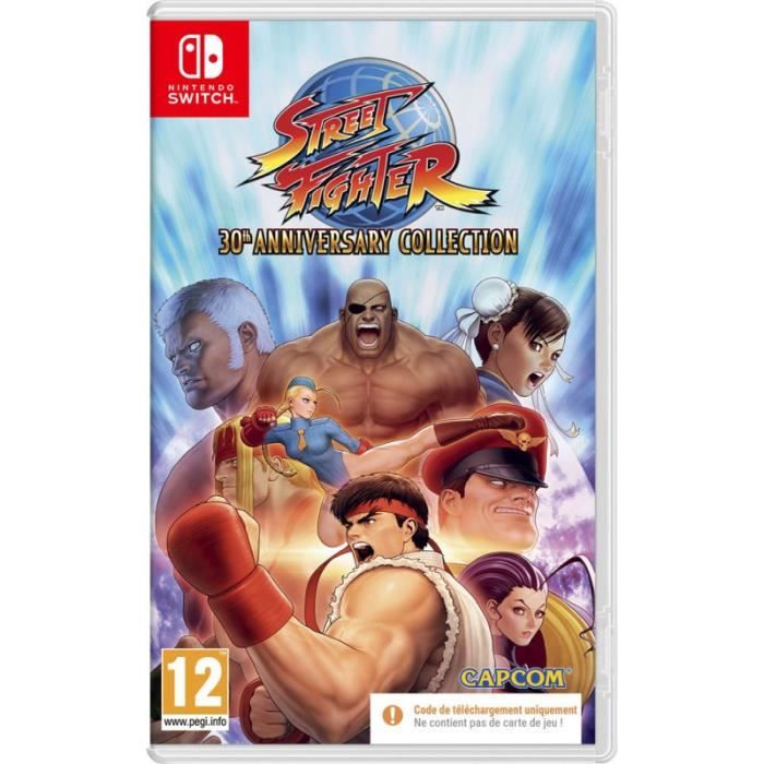 Street Fighter™ 30th Anniversary Collection Code in a Box Nintendo Switch - vue 3