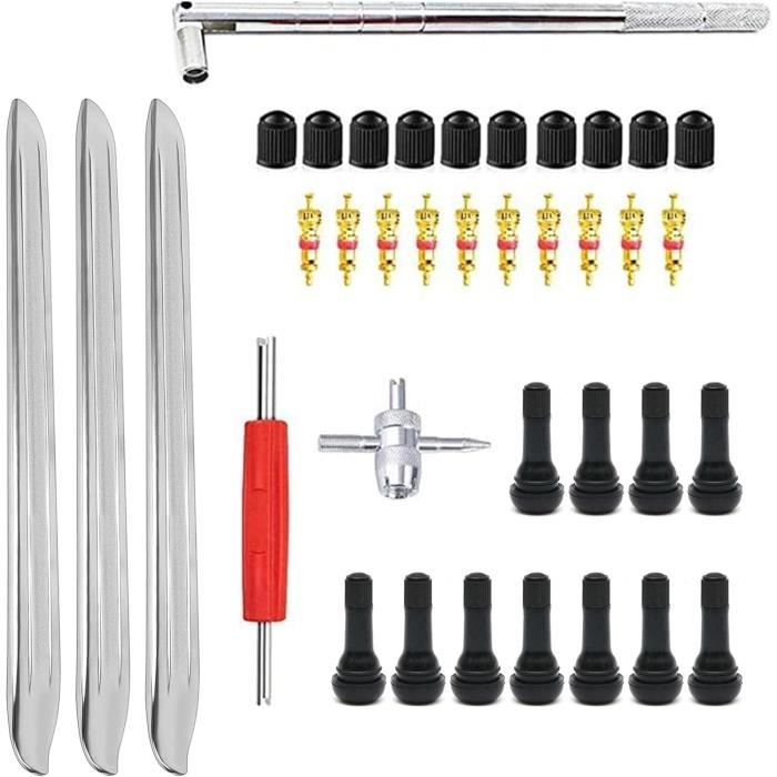 JEYORZY 3 Pcs Demonte Valve Pneu Outil, Valve Core Remover Pour Voiture