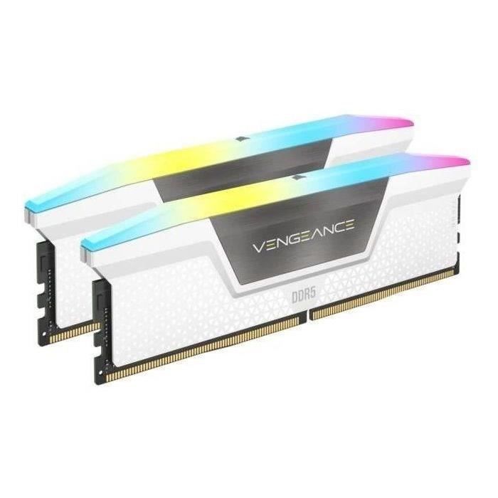 CORSAIR Vengeance RGB DDR5 - 32GB 2x16GB DIMM - 6200MHz - Unbuffered 36-39-39-76 STD PMIC XMP 3.0
