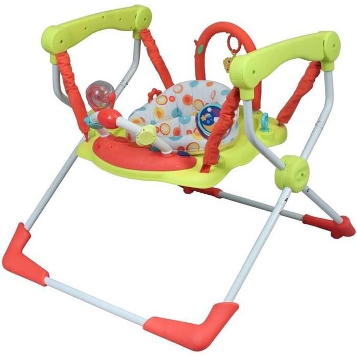 Balancelle Jumper Sauteur Avec Tablette D Activite Et D Eveil Pour Bebe Assise Rotative A 360 Cdiscount Puericulture Eveil Bebe