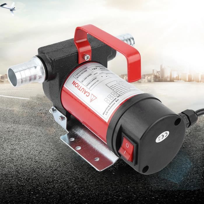 Pompe à Diesel électrique 12V 175W - Auto-amorçante, Débit 40L/min, Pour Fût