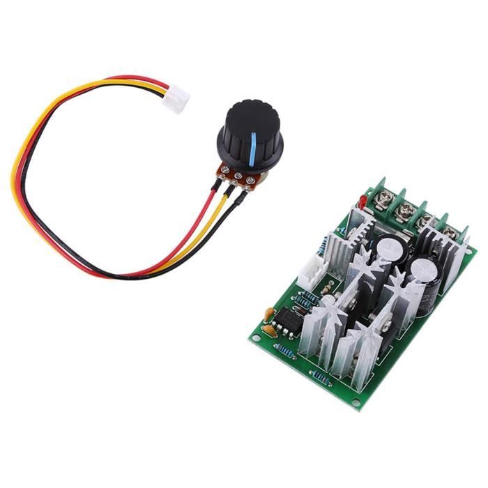 Contrôleur De Vitesse Moteur DC 10-60V 20A PWM - Régulateur 240W Modulateur Impulsion