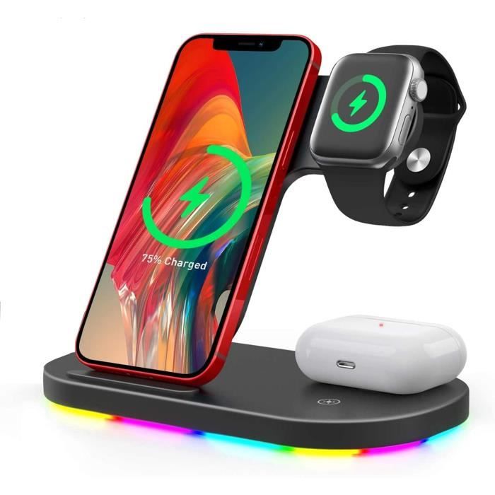 Station De Chargement USB Pour Xiaomi Watch S4 41mm/ S3/ S2 42mm 46mm/ Watch2 Pro/ H1, Chargeur USB Magnétique De Remplacement Pour Montre, Noir