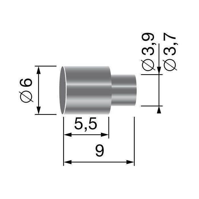 Butée de gaine, pour gaine de Ø: 5,0mm