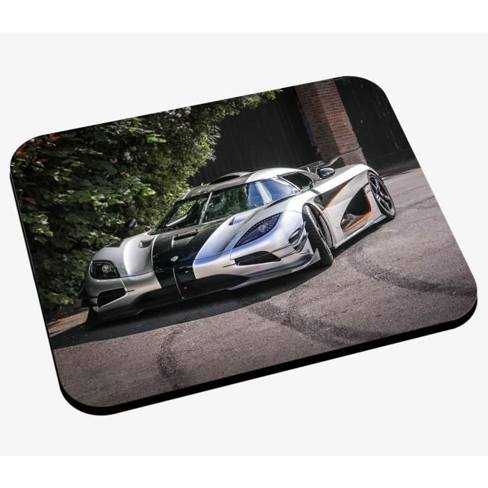 Tapis de Souris Belle Voiture de Sport Lamborghini Grise Noire et Orange  Rue Pavillonnaire - Prix pas cher - Cdiscount