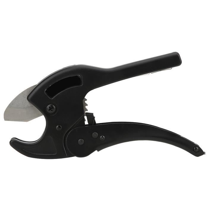 Coupe-Tuyau à Cliquet 42mm - Pour Tuyaux PVC, PEX, PE - Acier Manganèse - Poignée Ergonomique