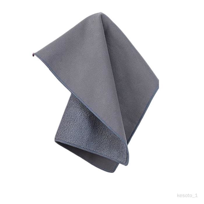 Kit Gants Microfibre + Serviette Polaire Pour Lavage Voiture - Corail - Neuf