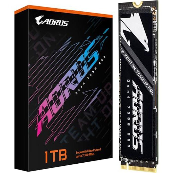 GIGABYTE AORUS Gen4 7300 .2 PCI Express 4.0 NVMe 3D TLC NAND - vue 6