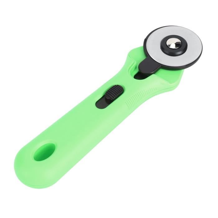 Couteau Rotatif Patchwork 45mm - Avec 5 Lames De Rechange Pour Couture DIY