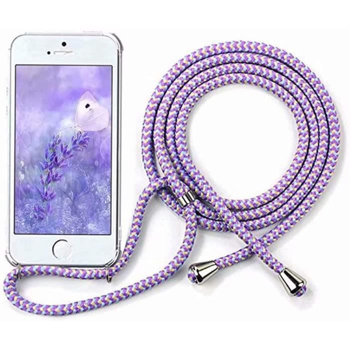 ZhuoFan Coque pour Xiaomi Redmi Note 7 avec Cordon de Collier Antichoc Etui en Rose Silicone Motif avec Collier Réglable Housse Téléphone Lanyard TPU Case pour Redmi Note 7 6,3 Dinosaure