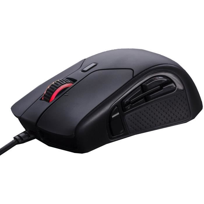 Souris Filaire USB pour Gamer - Droitier - Capteur Optique 12800