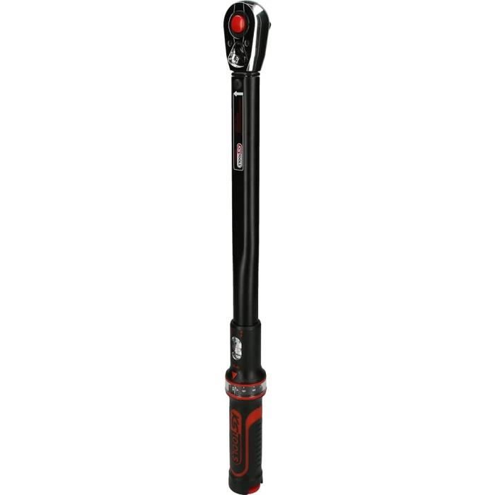 Clé Dynamométrique KS Tools 3/8 10-50 Nm - Précision ±3% - Pour Serrage Contrôlé Moteur, Roues