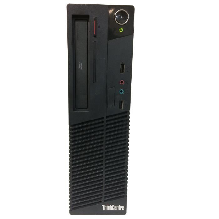 PC Lenovo ThinkCentre M75e SFF AMD XII 220 AMD 2.8GHz 8Go 320Go HDD Wifi Windows 7 Reconditionné - Lenovo reconditionné disponible sur Cdiscount Seconde Vie