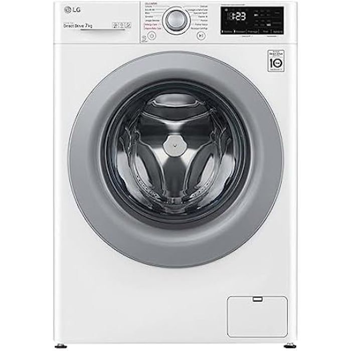 Machine à laver LG Slim 7 kg - Classe D Inverter Vapore - AI DD - Lavage à la vapeur - Lg