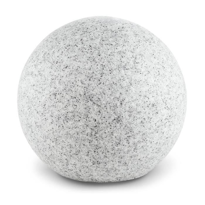 lightcraft shinestone xl lampe de jardin ronde 50cm style pierre achat vente lightcraft shinestone xl la cdiscount