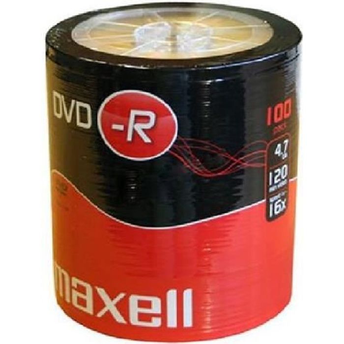 100 DVD-R Maxell Spindle