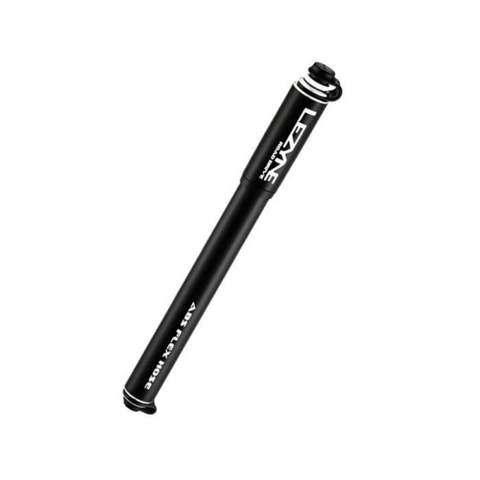 Mini pompe Lezyne CNC Road Drive - Small noir en aluminium pour vélo loisir