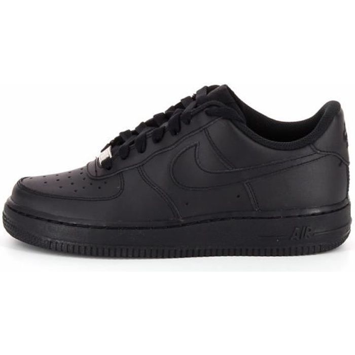 black nike air force 1 kids