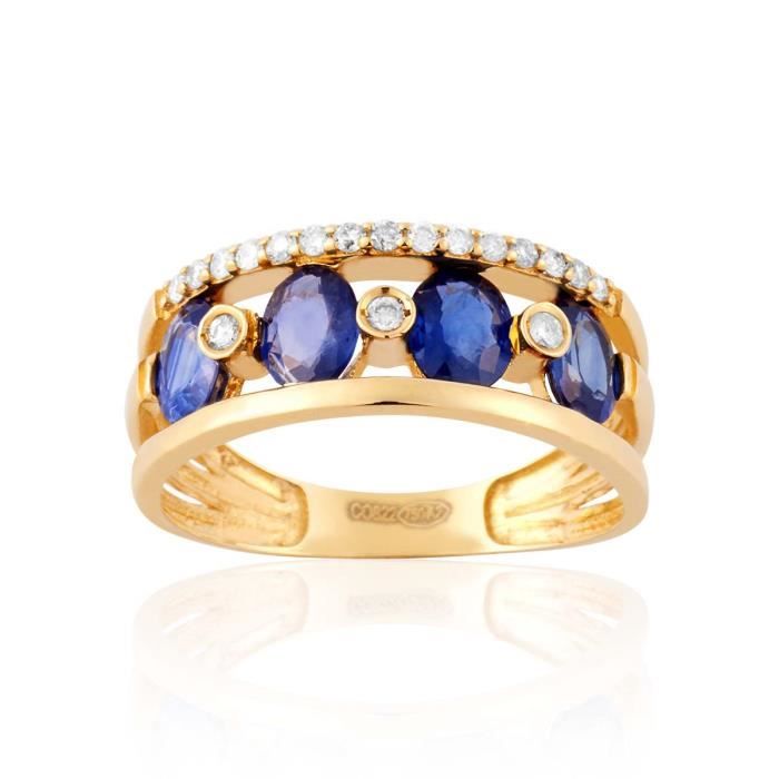 bague diamant et saphir bleu bague diamant et saphir bleu