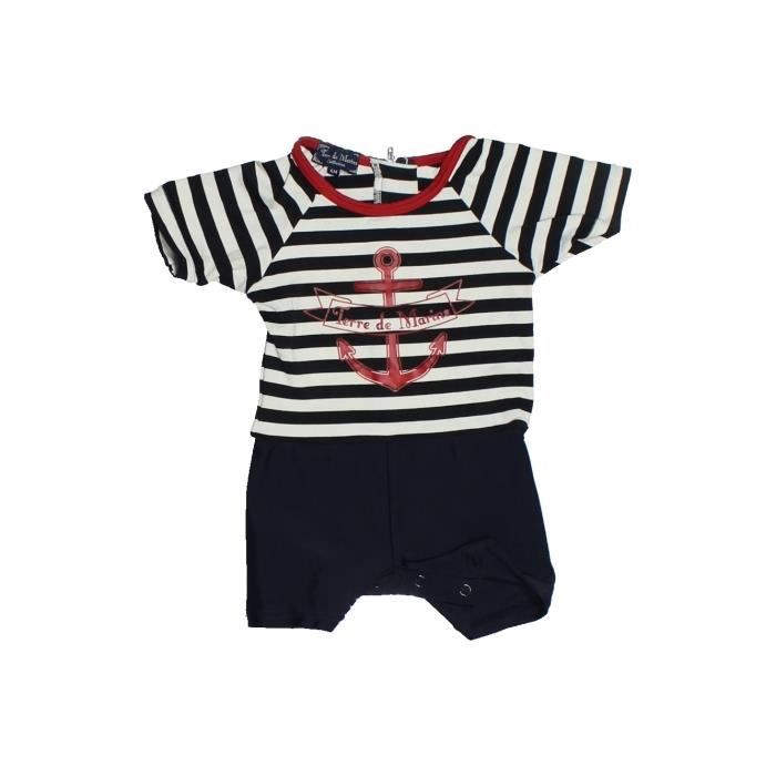 Maillot De Bain Bebe Garcon Terre De Marins 6 Mois Bleu Fonce Ete Vetement Bebe 1133061 Bleu Fonce Achat Vente Maillot De Bain Cdiscount