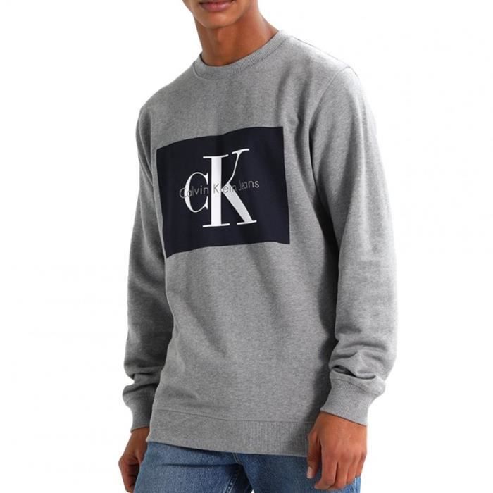 pull calvin klein gris