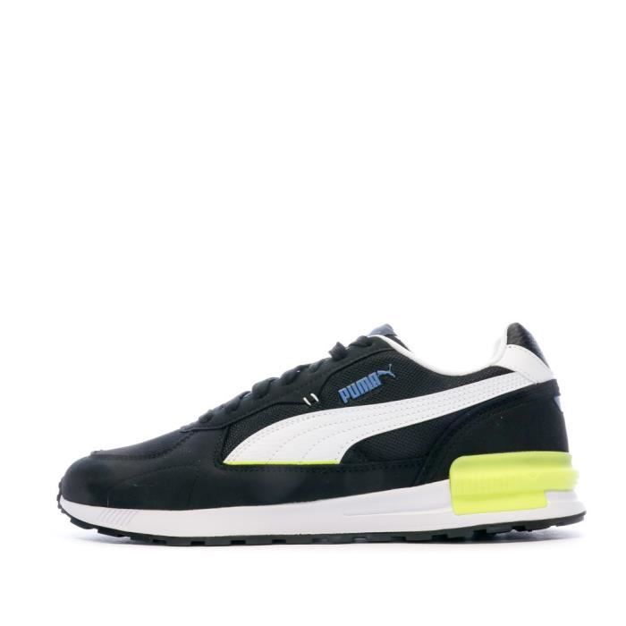 Baskets Noire Jaune Homme Puma Graviton
