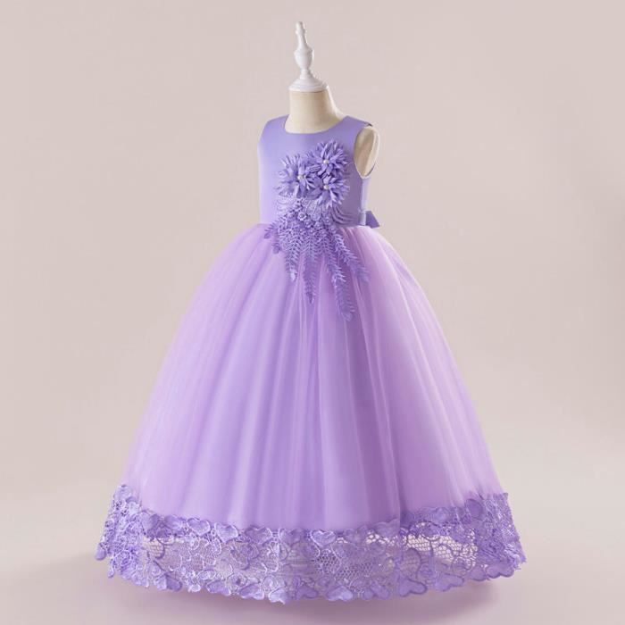 Robe De Princesse D'été Pour Fille - Sans Manches, Ceinture Incluse, Plissée - Tenue Légère Et élégante Pour Toutes Occasions - 11