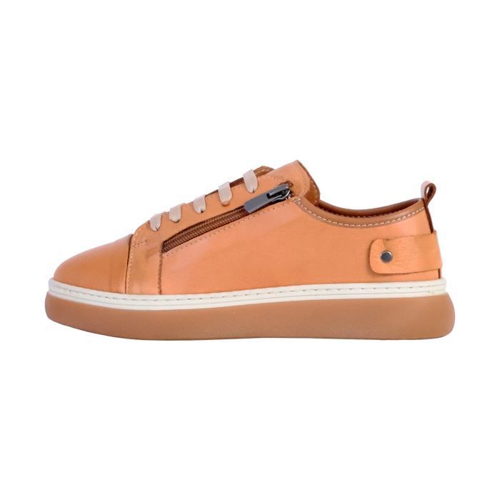 Basket Basse Cuir The Divine Factory Alénoa - Camel Basket Basse Cuir The Divine Factory Alénoa - Camel