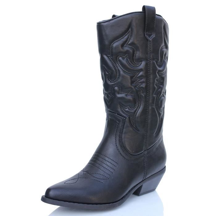 Bottes Western Cowboy Nocona Classic En Cuir Marron, Taille 10B Homme - Vintage
