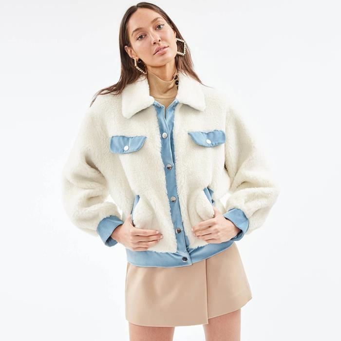 Veste duveteuse femme outlet