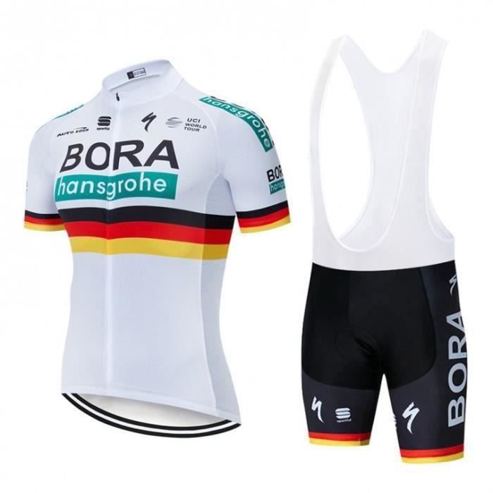 Maillot Cyclisme Homme Tenue, avec Cuissard à Bretelle 9D Gel Maillot Cyclisme Homme Tenue, avec Cuissard à Bretelle 9D Gel