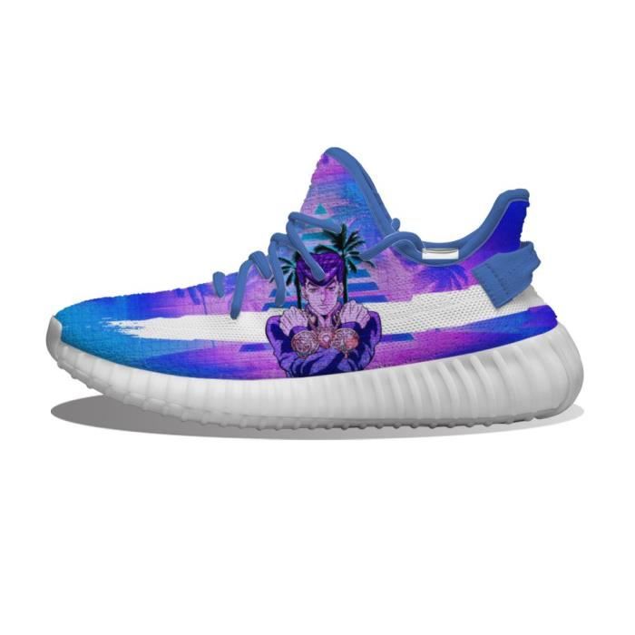 Baskets JoJo's Bizarre Adventure Josuke Higashikata Chaussures de