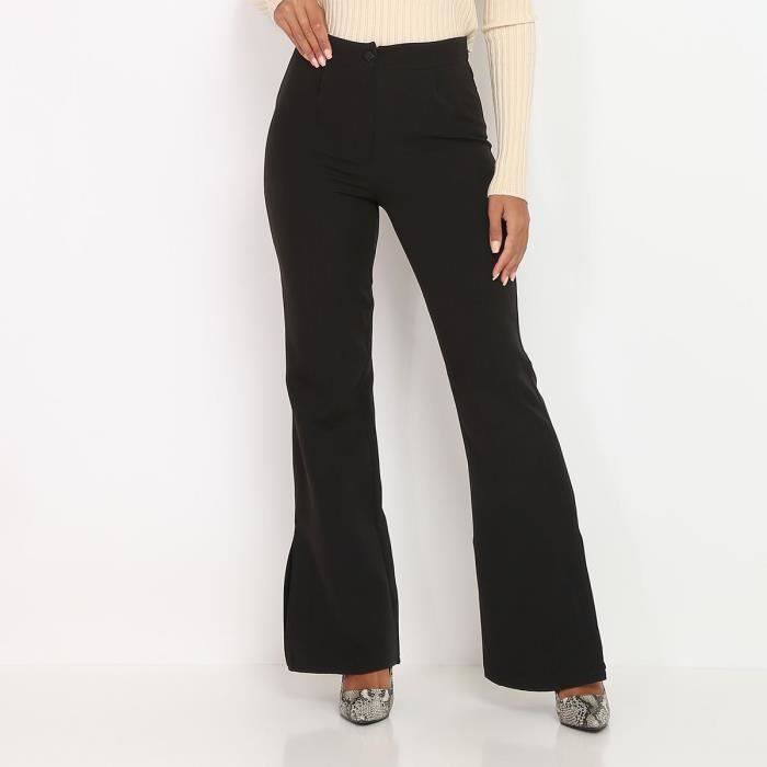 Pantalon flare noir outlet