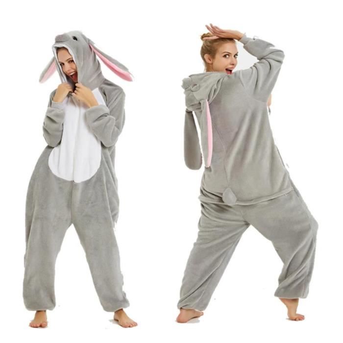 Pyjama Animaux Unisexe Adulte SAMGU - Polaire Fleece - Pour Halloween, Cosplay, Nuit - Confortable Et Chaud