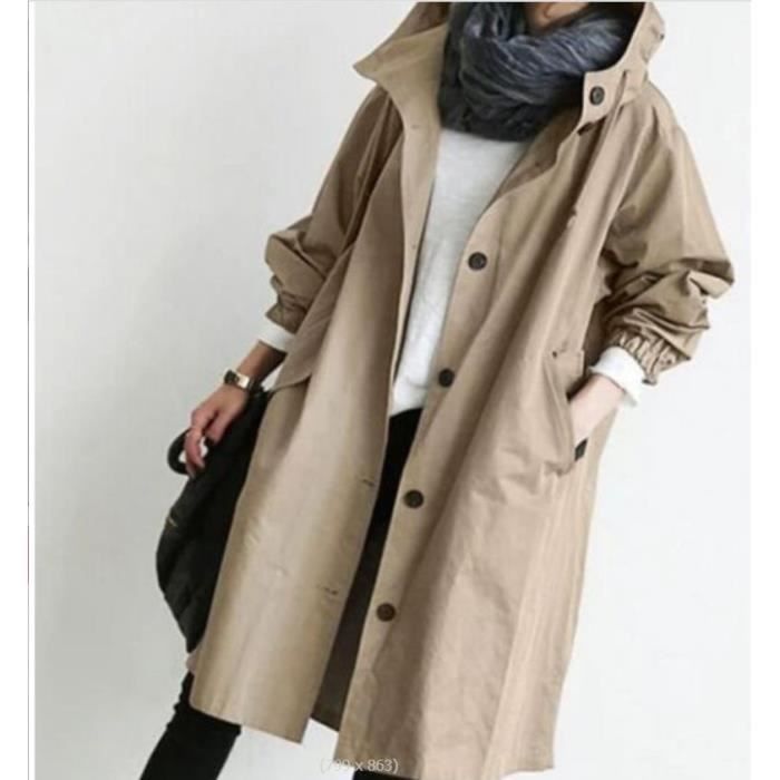 Trench coat grande shop taille femme