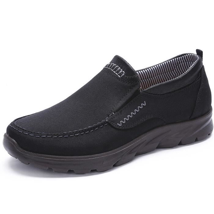 Chaussures Hommes Mocassins Oxfords Décontractées – Marron Respirantes, Confort Quotidien Affaires & Loisirs