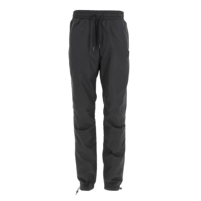 pantalon de randonnée lucon noir - helvetica - bas ajustables - léger et confortable