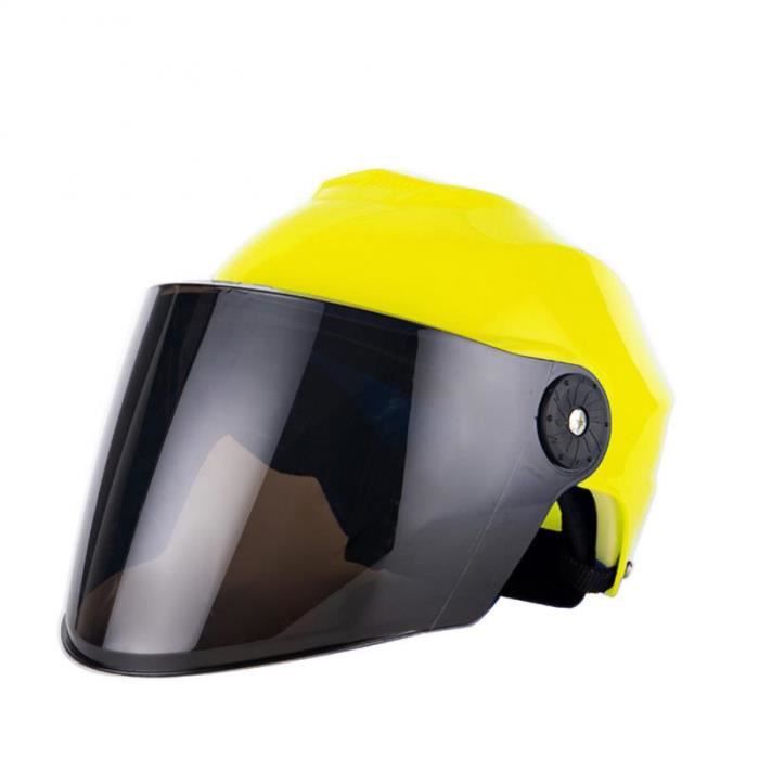 Casque Trottinette électrique Adulte Avec Visière - Demi-casque De Protection Unisexe - Taille Ajustable 54-62 Cm - 2