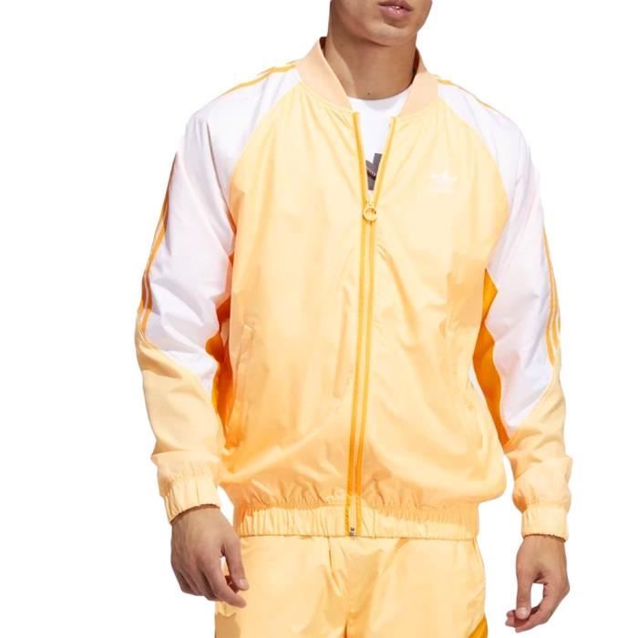 Veste adidas outlet orange homme