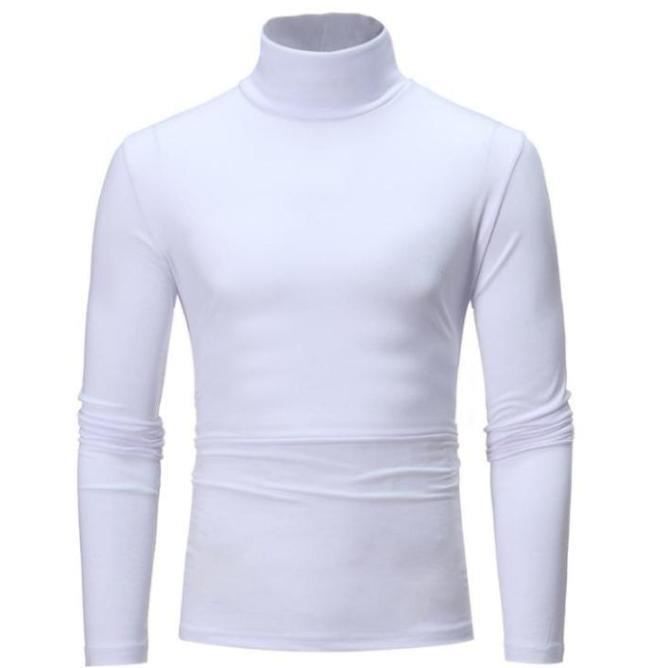 Sous-vêtement Thermique Homme Hiver. T-shirt Blanc à Manches Longues.  Vêtements De Garde éruption De Sport Masculin Isolé. Vues Avant Et Arrière.