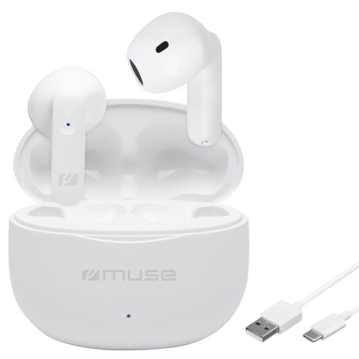Casque Bluetooth - MUSE - Intra-auriculaire - IPX5 - 10 m - 4 heures de lecture
