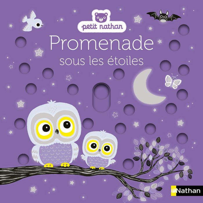 Promenade sous les étoiles - livre d'éveil animé, pour les bébés dès 6 mois