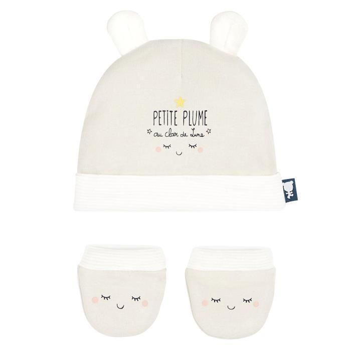 Bonnet Moufles Anti Griffures Bebe Mixte Petite Plume 0 3m Cdiscount Beaux Arts Et Loisirs Creatifs
