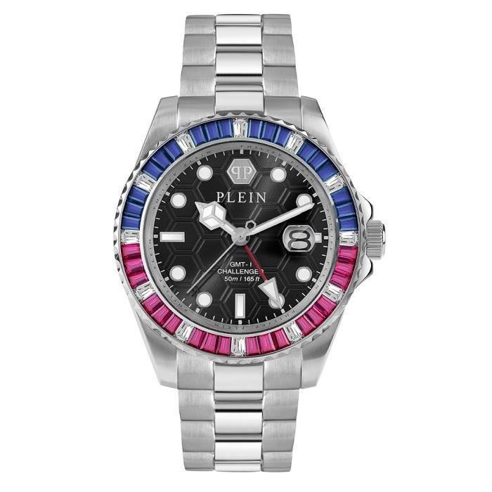 Montre - PHILIPP PLEIN - PWPZA0124 - Acier inoxydable - 44 mm - Résistante à leau 5 bar