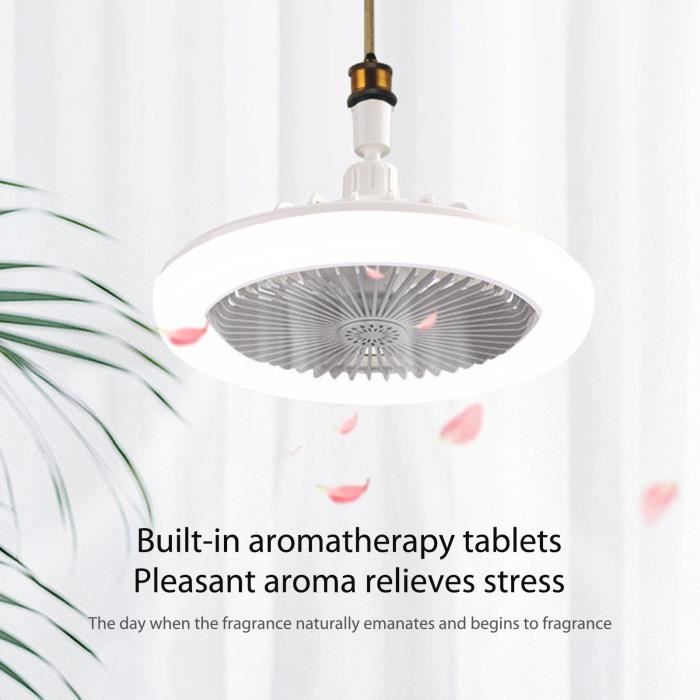 Ventilateur De Plafond Globo Ugo 76 Cm Avec Lumière - Blanc Et Gris - Neuf