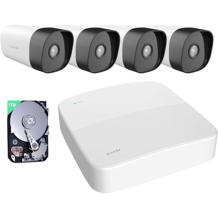 ANNKE Kit De Vidéosurveillance Exterieure 32CH NVR 16×Caméras Alerte