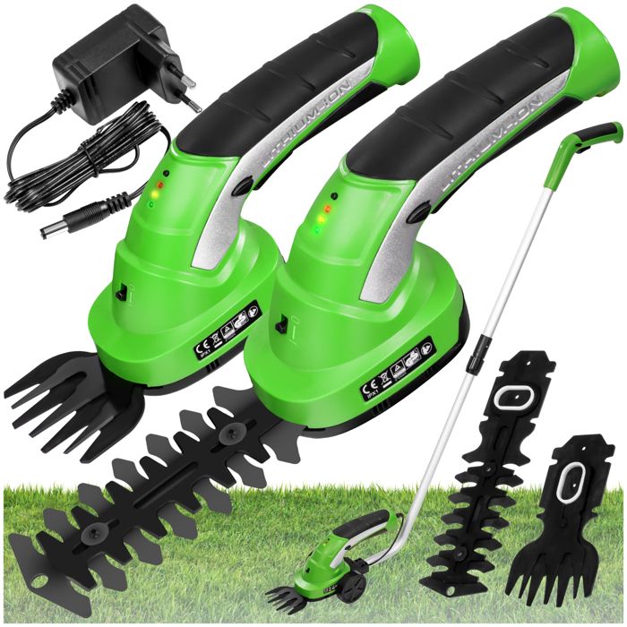 Tectake taille haie &eacute;lectrique 2 en 1 401542