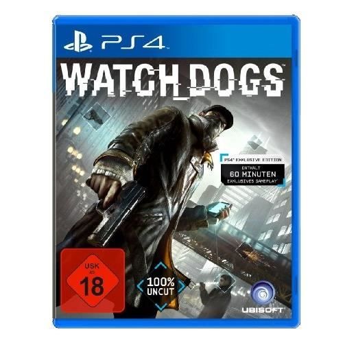 Jeu PS4 - Ubisoft - Watch Dogs - Action - 1 joueur - 2-4 joueurs en ligne Jeu PS4 - Ubisoft - Watch Dogs - Action - 1 joueur - 2-4 joueurs en ligne