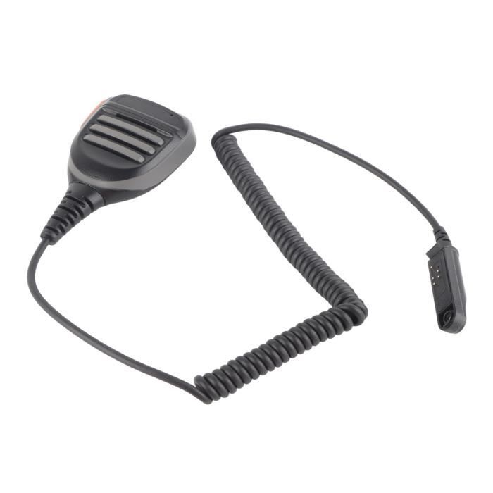 QID-micro PTT à Distance Microphone D'épaule De 3,5 Mm Microphone De