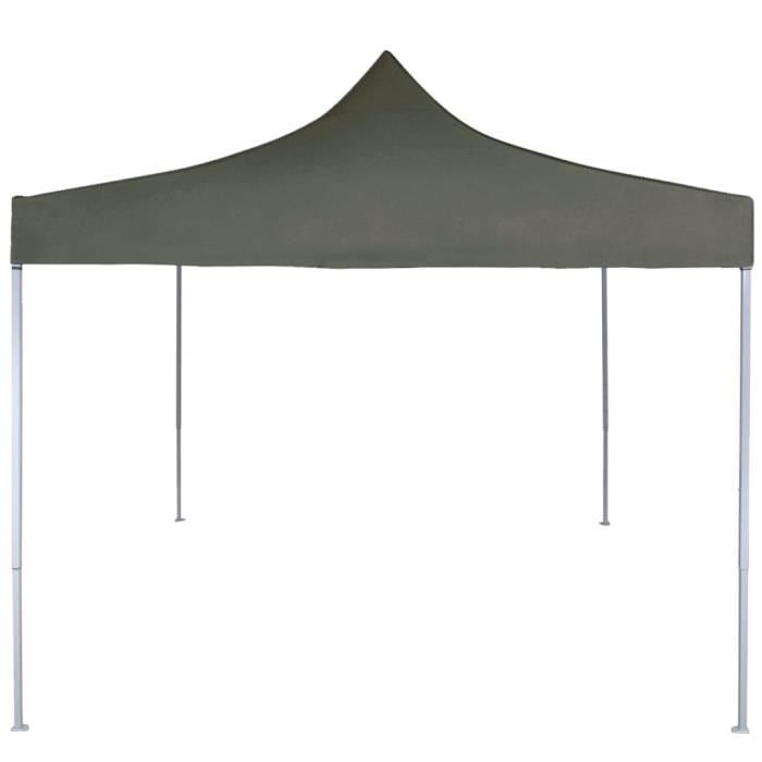FANTASK – Tonnelle Pliante 3x5.37m Avec 2 Auvents – Protection UV 50+, Sac à Roulettes – Jardin, Terrasse, Événements